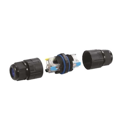 Conector de datos - 100-30 series - SAS - recto / 5 polos / 3 polos