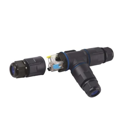 Conector de datos - 100-30 series - SAS - tipo T / 5 polos / 3 polos