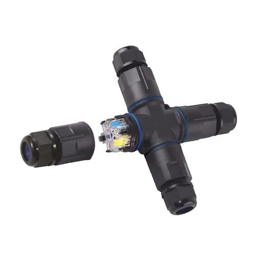Conector de datos - 100-30 series - SAS - en cruz / 5 polos / 3 polos