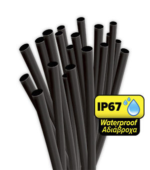 Funda termorretráctil - AK-TH series - SAS - tubular / para cables eléctricos / IP67