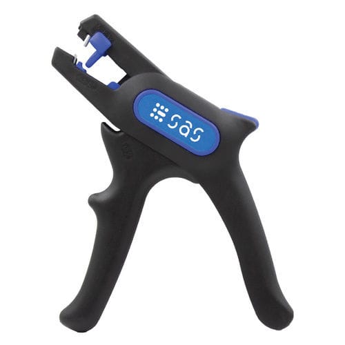 Pinza desforradora para cable - 100-65-040 - SAS - de acero / de precisión / autoajustable