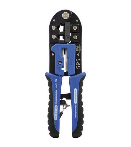 Herramienta de engaste manual - 100-65-041 - SAS - para enchufes RJ45 / de cables de par trenzado
