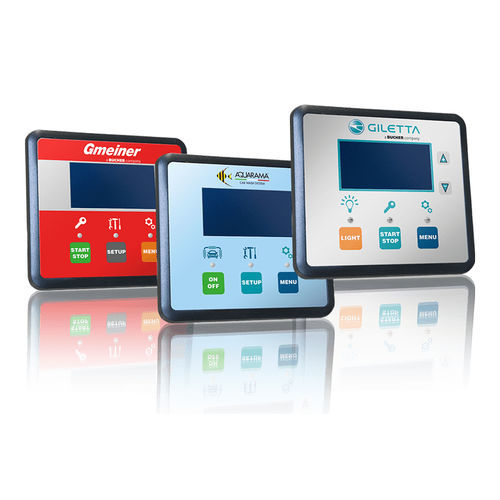 HMI con pantalla táctil - SAET SRL - móvil / 128 x 64 / LCD