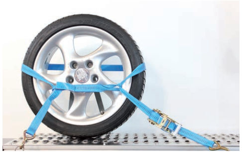 Cincha de estiba enrollada - WTA 2917 - Wistra GmbH - para la industria del automóvil / para transporte