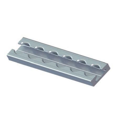 Riel de amarre - 5504 - Wistra GmbH - de aluminio