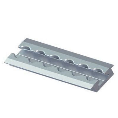 Riel de amarre - 5502 - Wistra GmbH - de aluminio