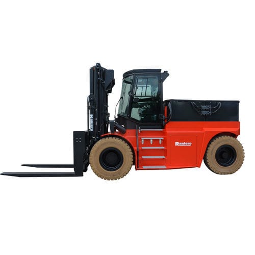 Carretilla elevadora eléctrica - AC160L-12 - Raniero forklifts - LAMPOCAR Srl - con operador sentado / de manipulación / para cargas pesadas