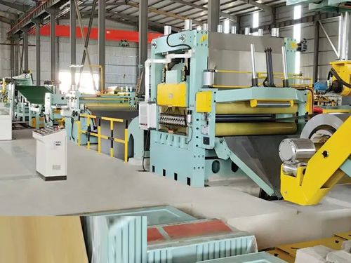Línea de corte transversal para hierro - New Victor Tube Mills - de bobinas / para la industria del automóvil / industria de la transformación