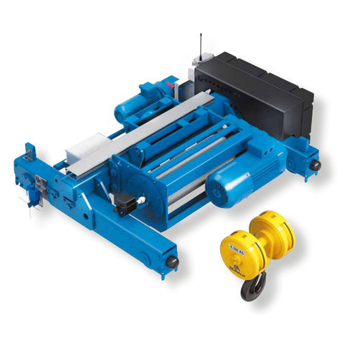 Polipasto de cable eléctrico - GMD20 - Güralp Vinc ve Makina Konstrüksiyon San. ve Tic. A.S. - con carretillas / con carretilla monorriel / doble
