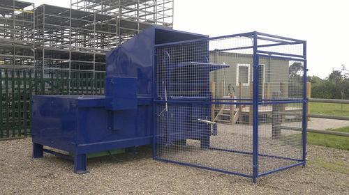Compactador de basura cartón - MHM 2200 - MHM UK LTD - para recogida selectiva / estacionario / hidráulico