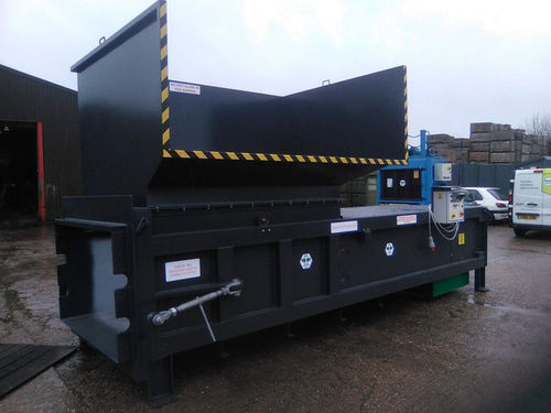 Compactador de basura mezclado - MHM 3000 - MHM UK LTD - estacionario / hidráulico / de carga superior