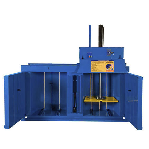 Prensa de balas para residuos - MHM TC60 / TRC60 - MHM UK LTD - vertical / de carga frontal / multi-cámara