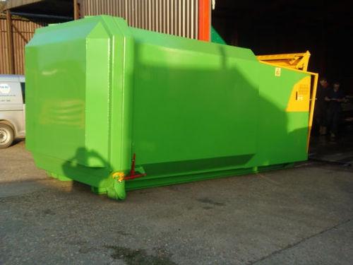 Compactador de basura mezclado - MHM14YD - MHM UK LTD - móvil / hidráulico / de carga lateral