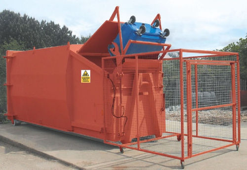 Compactador de basura mezclado - MHM 32YD - MHM UK LTD - móvil / hidráulico / de carga lateral