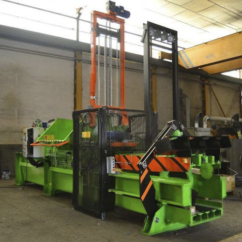 Prensa de balas para residuos - JS-800 series - MHM UK LTD - horizontal / de canal / automática