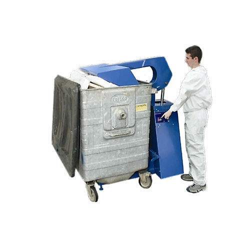 Prensa de balas para residuos - MHM 1100 - MHM UK LTD - vertical / compacta / móvil