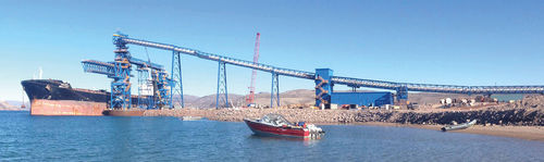 Cargador de barcos para carbón - BEUMER Group GmbH & Co.KG