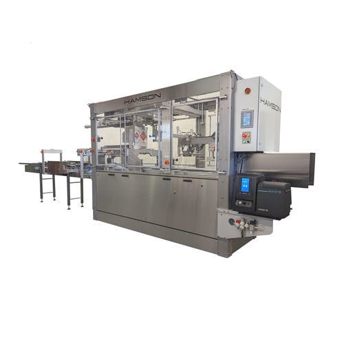 Encajadora de alta velocidad - ST2  - HAMSON MACHINERY - controlada por PLC / totalmente automática / para botellas