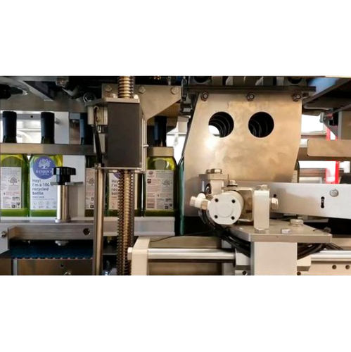 Encajadora para botellas de vino planas - ST2 - HAMSON MACHINERY - vertical / totalmente automática / compacta