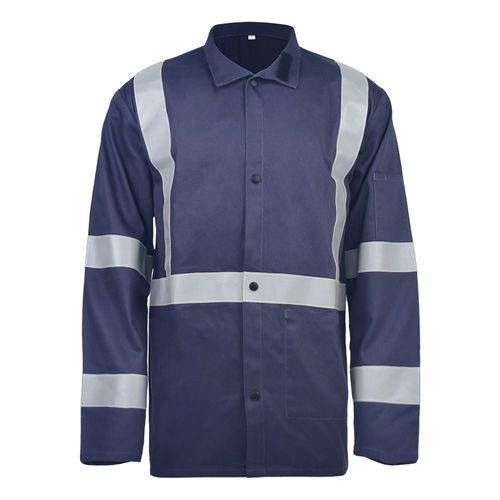 Chaqueta de trabajo - MS-329 - GUANGXI DAHUA MING SHUN PROTECTIVE PRODUCTS CO. ,LTD - ignífuga / de tejido / de algodón