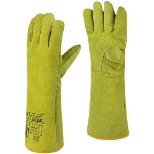 Guante de soldadura - MS-808 - GUANGXI DAHUA MING SHUN PROTECTIVE PRODUCTS CO. ,LTD - industrial / de protección mecánica / de algodón