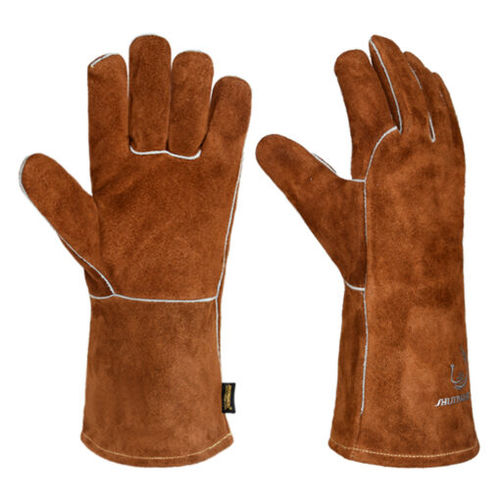 Guante de soldadura - MS-726 - GUANGXI DAHUA MING SHUN PROTECTIVE PRODUCTS CO. ,LTD - industrial / de protección mecánica / de cuero