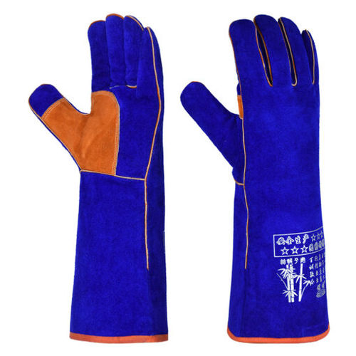 Guante de soldadura - MS-717 - GUANGXI DAHUA MING SHUN PROTECTIVE PRODUCTS CO. ,LTD - industrial / de protección mecánica / de cuero