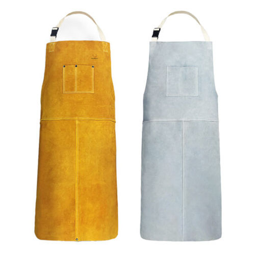 Delantal de trabajo - MS-352 - GUANGXI DAHUA MING SHUN PROTECTIVE PRODUCTS CO. ,LTD - de cuero / de algodón / de piel de vaca