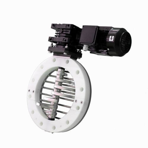 Desterronador para pulverulentos - KLOTECH - Air-Tec System srl - de lámina / de acero inoxidable / de acero inoxidable
