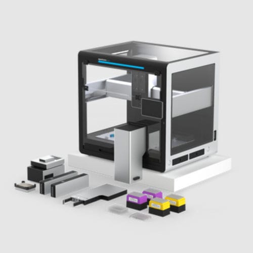 Estación de manutención de líquido de laboratorio - Flex  - OPENTRONS LABWORKS - para extracción de ácidos nucleicos / automatizada