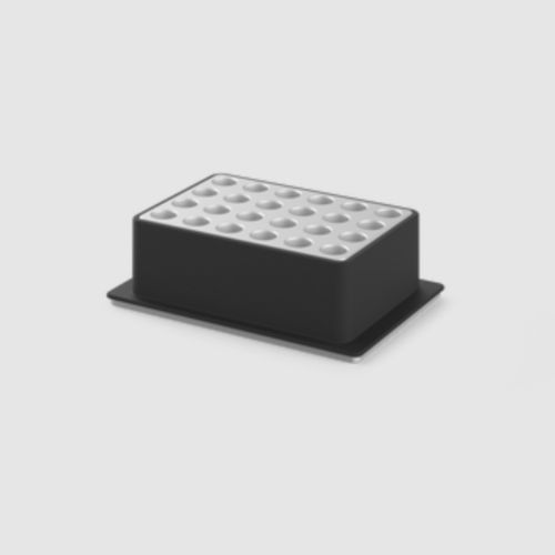 Bloque de aluminio - 991-00207 - OPENTRONS LABWORKS - para bloque calefactor / para tubos de ensayo