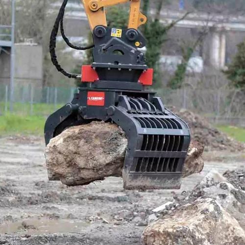 Pinza seleccionadora hidráulica - Cohidrex, S.L. - para piedra