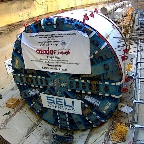 Tuneladora de presión de tierras - CREG TBM Germany GmbH