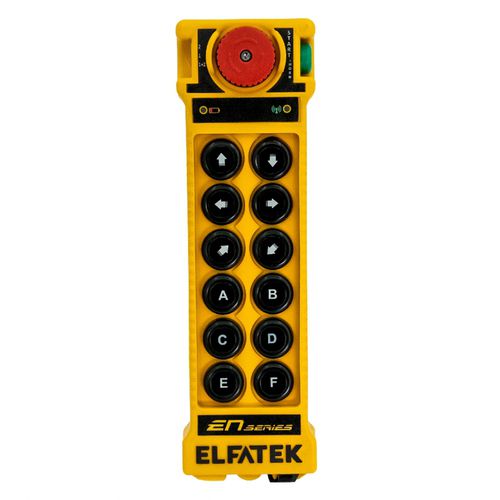 Radiomando - EN MID 1201/12 - Elfatek Elektronik - con botones / industrial / para grúas