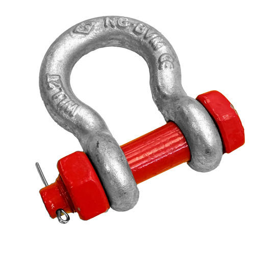 Grillete de elevación recto - Ferrari International 2 S.p.A. - con cerrojos y tuercas de seguridad