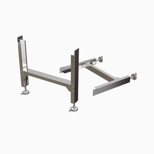 Soporte de cintas transportadoras - P-W series - Movexii - de acero inoxidable / modular / de suelo