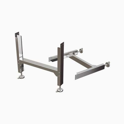 Soporte de cintas transportadoras - P-W04G090HS - Movexii - de acero / de suelo