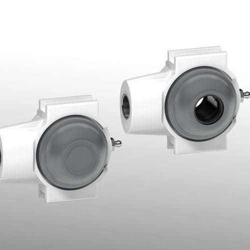 Soporte cojinete autoalineante - UCT/C series - Tecom - de polipropileno / de PA / de NBR