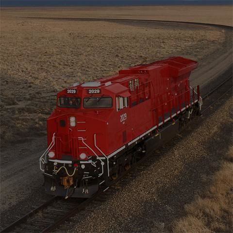 Locomotora diésel - ET44AC - Wabtec Corporation - para cargamento