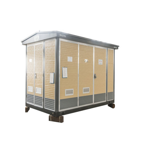 Subestación prefabricada - YB&pound;-12/0.4-&pound; - Ximai Electric (Wuhan) Co.,Ltd - móvil / aislado en gas / para rack para distribución eléctrica