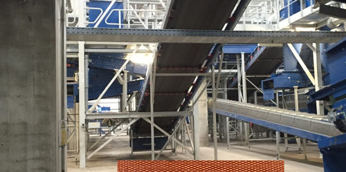 Correa plana - CVBtech Conveyor belt technologies - de metal / de caucho / de tejido