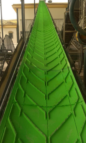 Correa plana - CVBtech Conveyor belt technologies - de caucho / de perfiles / industrial