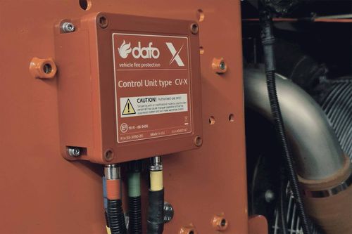 Unidad de control de seguridad - CV-X - Dafo Vehicle Fire Protection AB - inteligente