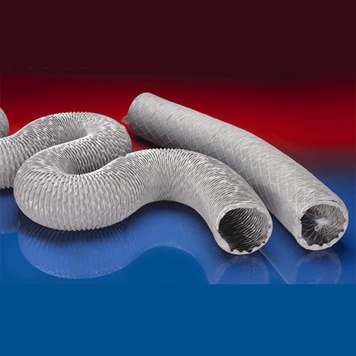 Conducto de aire de PVC - 371 - WattOhm - flexible / redondo / de extracción de humos