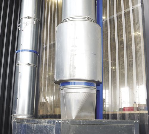 Silenciador para la ventilación - GIRARDEAU SAS - de escape / para conductos de ventilación / para instalación de ventilación