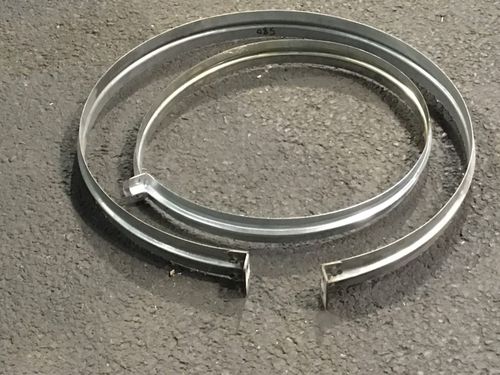 Abrazadera de apriete según especificaciones - GIRARDEAU SAS - de tornillo / para tubos de escape / para conductos de ventilación