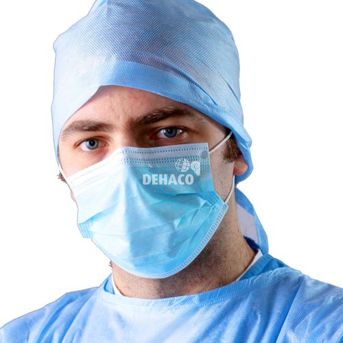 Máscara de protección quirúrgica - 7010.0128 - Dehaco B.V. - desechable / de tipo IIR / semimáscara