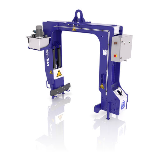 Pinza hidráulica de volteo - DHL - DEVO-Tech AG Tunnelbau & Vakuumtechnik - para placa de hormigón