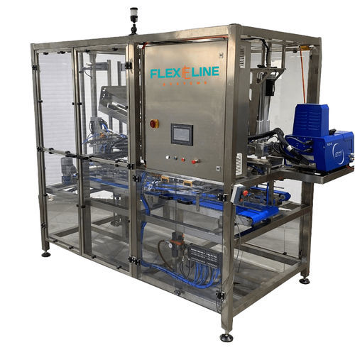 Encartonadora formadora de barquilla automática - PEK 04 - Flex Line - horizontal / para la industria agroalimentaria / compacta
