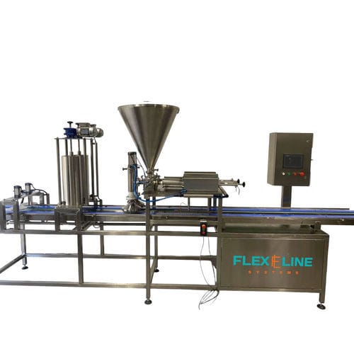 Dosificadora de pasta - Flex Line - automática / de doble cabezal / para la industria agroalimentaria